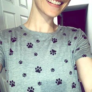 COPY - Target Modern Lux dog print tee